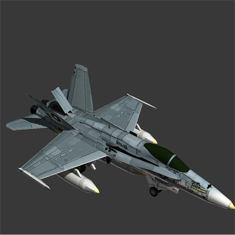 金塔3D舰载战斗机模型